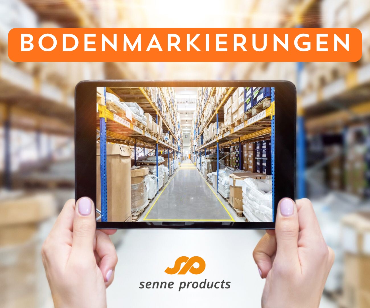 Bodenmarkierungen für Industriehallen. Vom Konzept bis zur Umsetzung - Müller-Hoch2 OHG